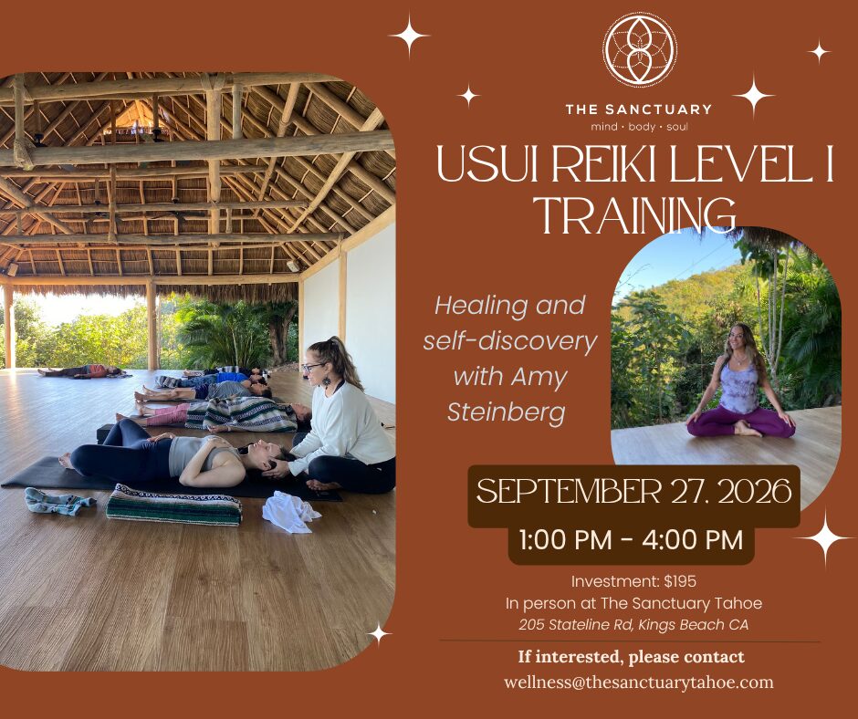 Reiki level I training with Amy Steinberg